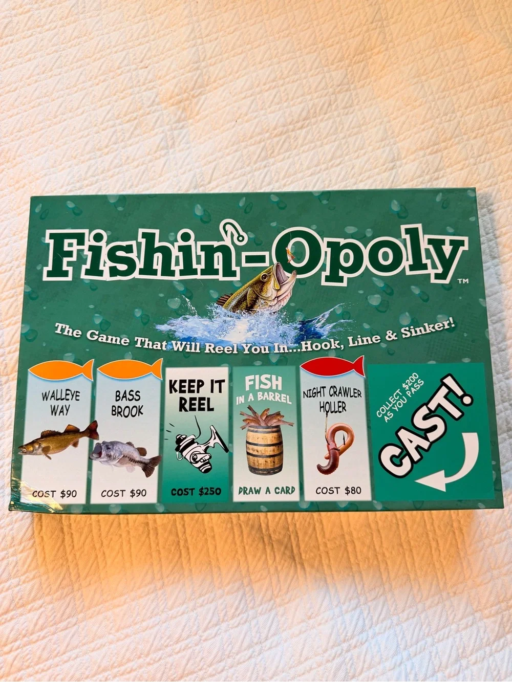 Fishin-Opoly Board Game
